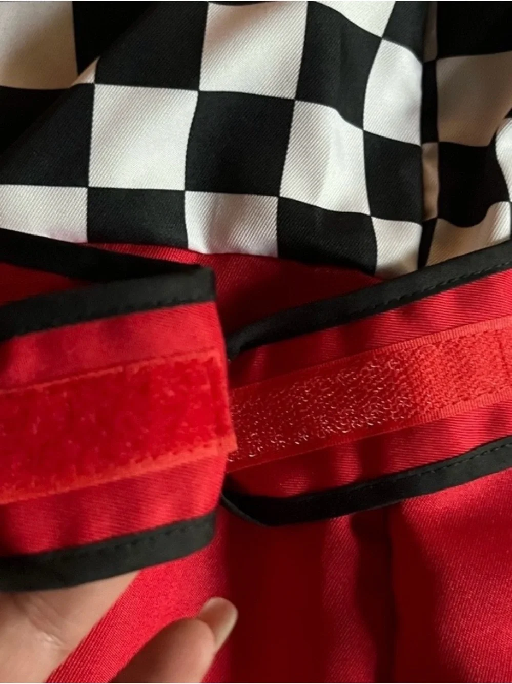 Kids Red Racing Jumpsuit - Picture 5 of 9
